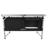 24MOVE® Campingküche PRAIA – Faltbare Outdoor Arbeitsplatte mit Stauraum – Bild 9