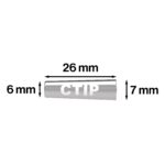 CTIP Activefilter Alu Filter Tips – 200er Packung Aktivkohlefilter, Schwarz – Bild 2