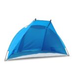outdoorer Helios Strandmuschel mit UV-Schutz 80 – Ultraleichte Reise-Strandmuschel