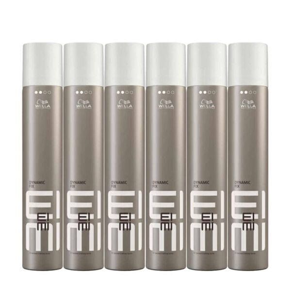 Wella EIMI Dynamic Fix 45 Sec. Haarspray 6 x 500 ml – Professionelles Styling
