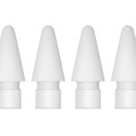 Apple Pencil Tips 4er Set – Original Ersatzspitzen für Apple Pencil Generation 1 & 2