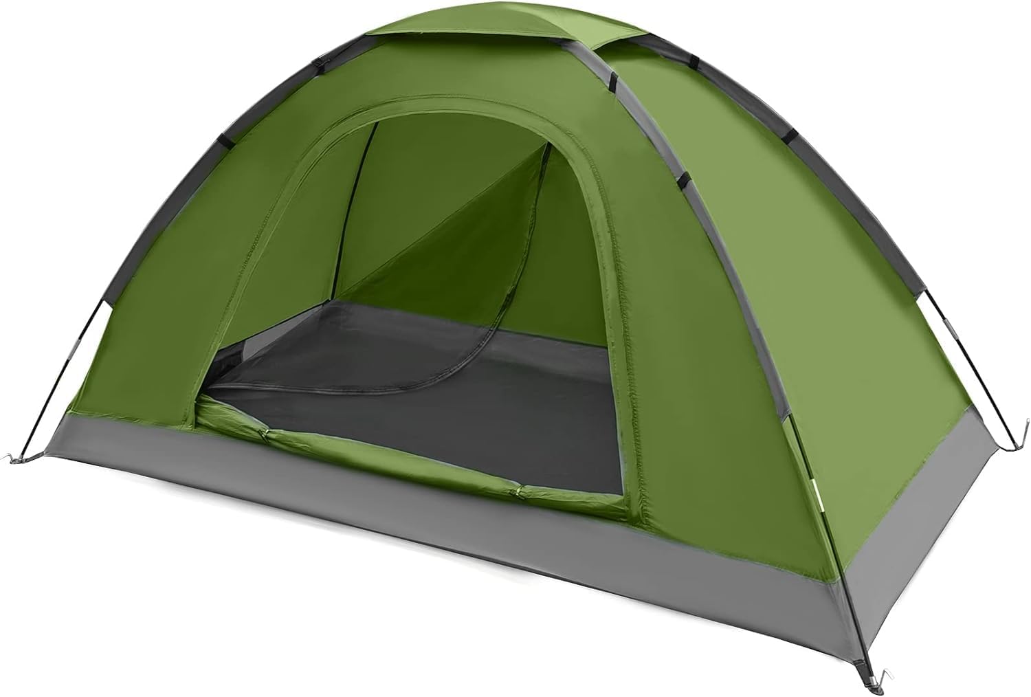 51UmzOZqKdL._SY1014_.jpg 1-Personen Campingzelt HAOYAO – Leichtes Kuppelzelt mit Moskitoschutz & 3000 mm Wasserdicht – Bild 1