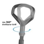 STAHLWERK Hydraulischer Wagenheber 3 t extra flach 73-500 mm – Rangierwagenheber mit Doppelkolben – Bild 8
