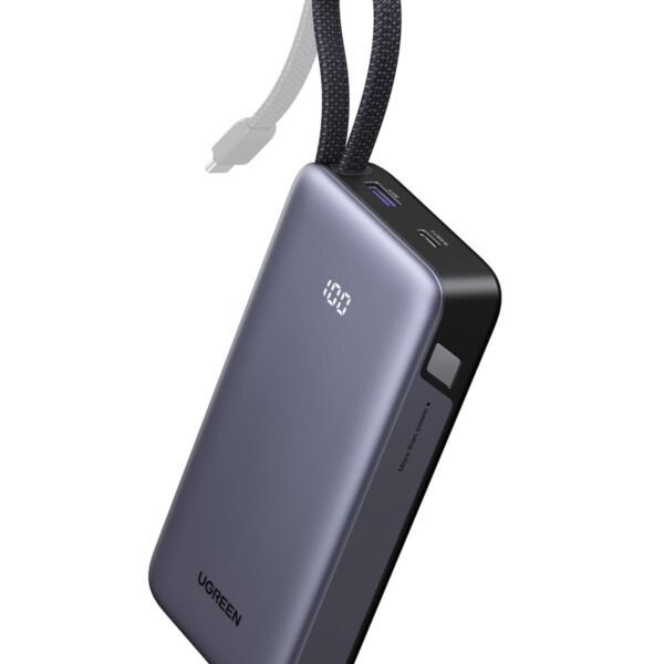 UGREEN Nexode Power Bank 20000mAh – 55W Mi Turbo Charge & 45W PD für iPhone & Xiaomi