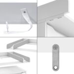 Vicco Wickelaufsatz Wicko 80 x 76 cm – Sicherer Wickeltisch für Kommoden – Bild 5