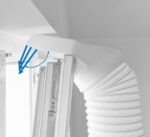 Klimaanlage Abluftschlauch Adapter – Universal Fensteradapter für mobile Klimageräte – Bild 3