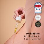 JUNO & me Intimate Feel Good & Beauty Oil 30ml – After Shave Öl für Intimzone – Bild 7