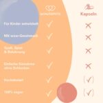 wowtamins Kids Complete – Vegane Multivitamin Gummies zuckerfrei mit Omega 3 & Vitamin D3 – Bild 5