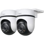 Tapo C510W 2er-Pack WLAN-Überwachungskamera 360° – 2K Outdoor-Kamera mit Farbnachtsicht
