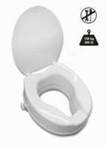 PEPE Mobility Toilettensitzerhöhung 15 cm mit Deckel – Sicherheit & Komfort für Senioren – Bild 3