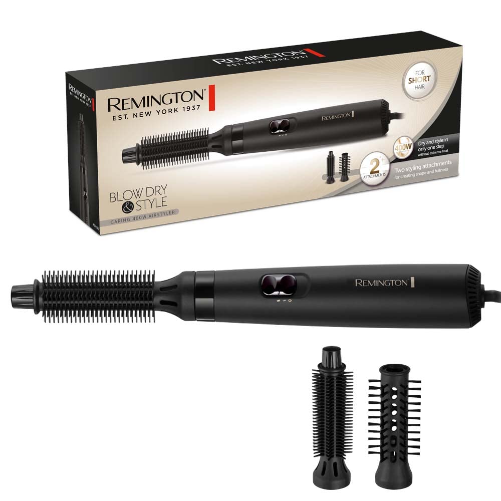 51YDWSIUfIL._SY1000_.jpg Remington AS7100 Warmluftbürste – 2in1 Föhn & Styler für kurzes Haar – Bild 1