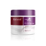 Karseell Purple Haarmaske 500ml – Neutralisiert Gelbstich für blondes & graues Haar