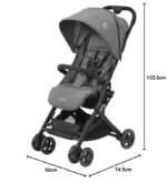 Maxi-Cosi Lara2 Kinderwagen 0–4 Jahre – Federleichter Reisebuggy mit 3 Liegepositionen – Bild 3
