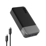 NOBIS Powerbank 20000mAh mit 65W Schnellladung – Tragbarer Akku für Laptop, Smartphone & Tablet