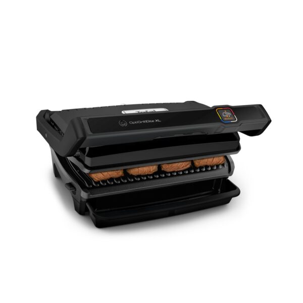 Tefal OptiGrill Elite XL Kontaktgrill – 16 Programme mit automatischer Garzeitanpassung