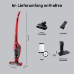 AEG Ergorapido CX7 2in1 Akku-Staubsauger – Beutellos mit Tierhaardüse & 45 Min Laufzeit – Bild 3