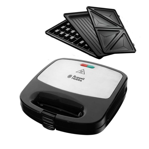 Russell Hobbs Fiesta 3-in-1 Multifunktionsgerät – Sandwichmaker, Waffeleisen & Kontaktgrill
