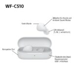 Sony WF-C510 Bluetooth In-Ear-Kopfhörer – Premium Sound & 22h Akku in Weiss – Bild 15
