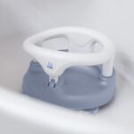 Rotho Babydesign Badewannensitz Blau – Rutschfester Badesitz mit Kindersicherung für 7–16 Monate – Bild 4