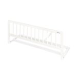 PINOLINO Bettschutzgitter Classic 90 cm – Rausfallschutz für Kinderbetten, weiß lackiert