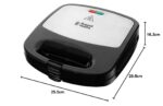 Russell Hobbs Fiesta 3-in-1 Multifunktionsgerät – Sandwichmaker, Waffeleisen & Kontaktgrill – Bild 3