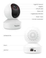 Reolink E1 Zoom 4K PTZ WLAN Überwachungskamera – Innen mit Auto-Tracking & Schreierkennung – Bild 8