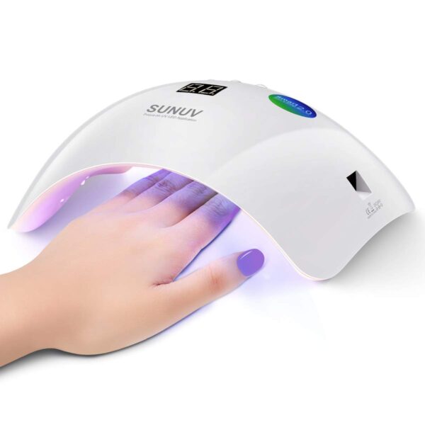 SUNUV UV LED Nagellampe mit Infrarotsensor & 3 Timer – Professionelle Gelnägel Aushärtung