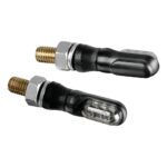 Lampa LED Motorrad Blinker Paar NANO – E-geprüft 12V mit Gummigelenk