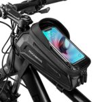 ROCKBROS Fahrrad Rahmentasche mit TPU Touchscreen – Wasserabweisend für Smartphones bis 6,4 Zoll