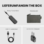 Avantree Relay – Bluetooth 5.3 Flugzeug-Adapter mit aptX Adaptive für 2 Kopfhörer – Bild 9