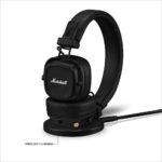 Marshall Major V Bluetooth Kopfhörer – 100h Spielzeit, Kabelloses Laden, Schwarz – Bild 9