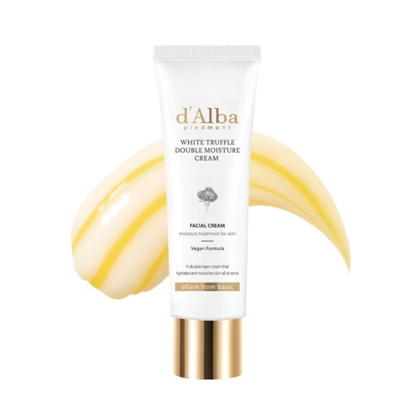 d'alba White Truffle Double Serum & Cream 60ml – 2-in-1 Intensivpflege für alle Hauttypen