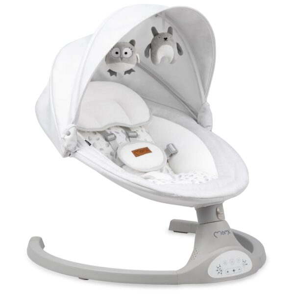 MoMi KENANI Babywippe bis 9 kg – Bluetooth & Fernbedienung für Eltern