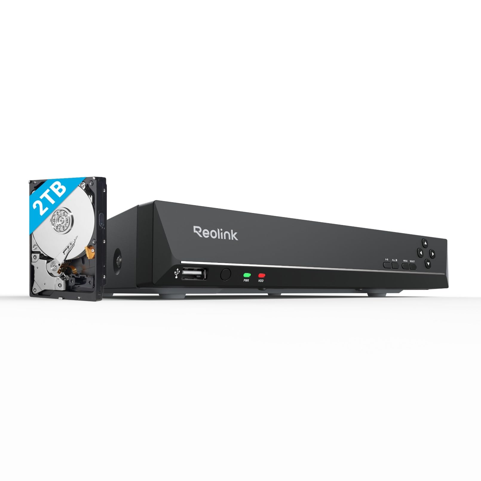 51iCbrAm-aL._SY1610_.jpg Reolink 8-Kanal 4K PoE NVR mit 2TB Festplatte – Professionelles Überwachungssystem für Haus & Gewerbe – Bild 1