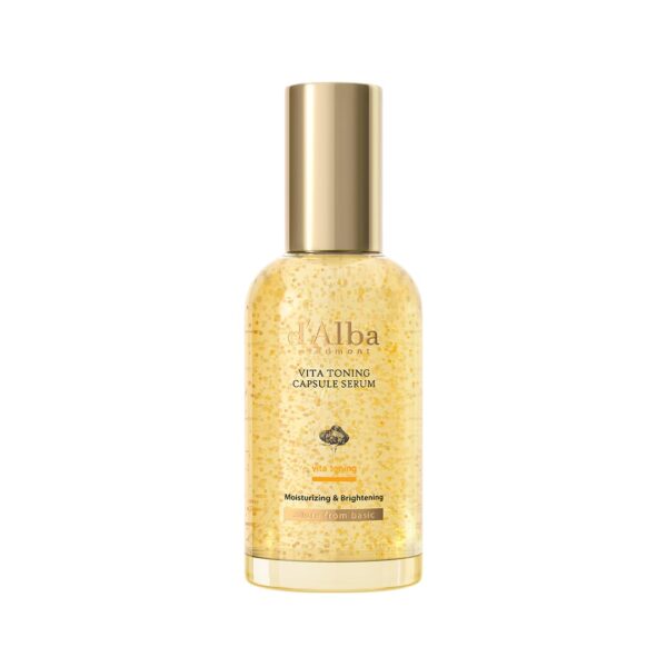 d'Alba Piedmont Vita Toning Kapselserum 100 ml – Täglicher Vitamin-Boost für strahlende Haut