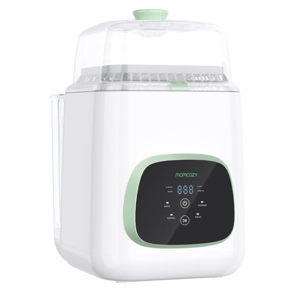 Momcozy KleanPal Pro Babyflaschenreiniger – 4er Kapazität, 19-Min Schnellzyklus, H13 HEPA-Sterilisator
