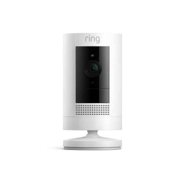 Ring Stick Up Cam Battery – 1080p Aussenkamera mit Akku, Nachtsicht & Alexa