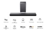 TCL S55HE 2.1 Soundbar 220W mit Dolby Atmos & Subwoofer – Heimkino für Zuhause – Bild 2