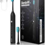 Denta-M Schallzahnbürste mit 40.000 Impulsen & 120-Tage-Akku – Edition Black