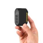 anoutway Tiny Pump – Elektrische Mini-Fahrradpumpe mit Druckmesser für alle Ventiltypen