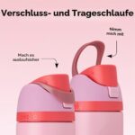 Owala FreeSip 710 ml Edelstahl-Trinkflasche – 24h Isolierung mit 2-in-1 TrinkSystem – Bild 3