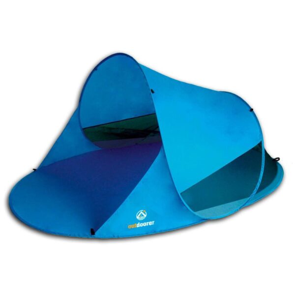 outdoorer Pop-up Strandmuschel Zack II – UV-Schutz 60 & Windschutz für 2 Personen