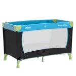 hauck Dream n Play Reisebett Set mit Alvi Matratze – Faltbares Babyreisebett Waterblue – Bild 6