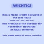CATCHY Auffangschale für Hauck Alpha+ & Beta+ – Patentierter Food Catcher für Hochstühle – Bild 2
