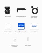 Reolink E1 Outdoor 5MP PTZ WLAN Überwachungskamera – 3X Zoom & Vollfarb-Nachtsicht – Bild 11