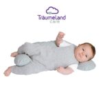 Träumeland Seitenlagerungskissen Design 2 – Stabiles Babykissen mit Baumwollbezug – Bild 2