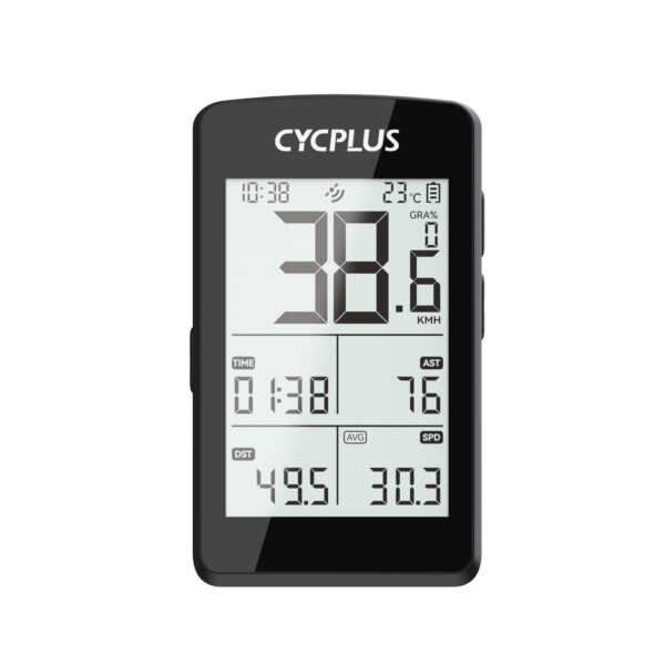 CYCPLUS GPS Fahrradcomputer mit ANT+ & Bluetooth 5.0 – 100h Akkulaufzeit, IP67 wasserdicht