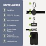 REELOQ PRO Handysicherung 360° – Rucksack-Handyhalterung mit FLEXLOCK® für Outdoor – Bild 8
