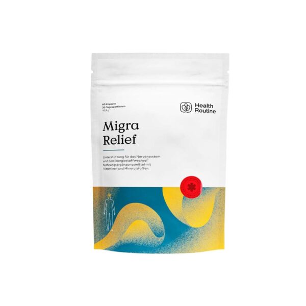 Brain Complete Magnesium Komplex – Migräne Relief mit Vitamin B & Coenzym Q10