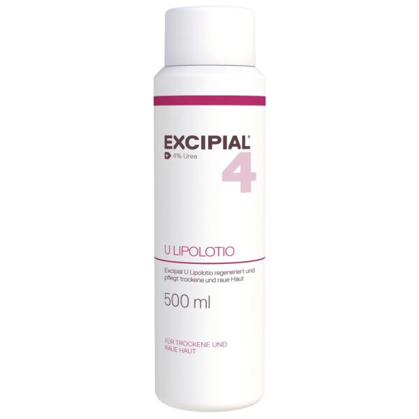 Excipial U4 Lipolotio 500 ml – Urea-Lotion für trockene & empfindliche Haut